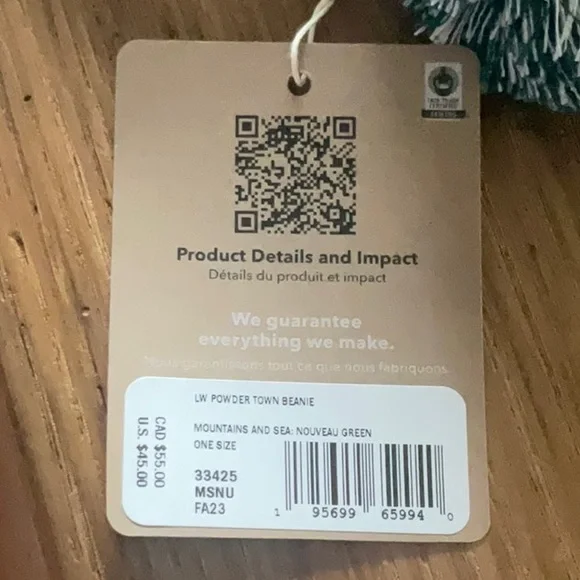 NWT Patagonia Powder Town Beanie - Picture 3 of 3